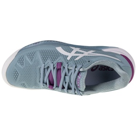 Asics Gel-Resolution 8 Clay W 1042A070-403 azul 2
