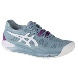 Asics Gel-Resolution 8 Clay W 1042A070-403 azul 4