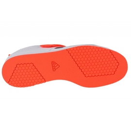 Zapatillas Adidas Powerlift 4 M GZ2865 blanco negro naranja 2
