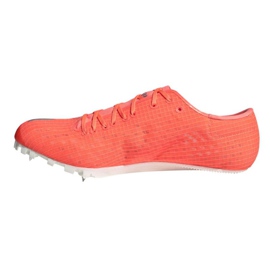 Adidas Adizero Finesse Spikes EE4598 zapatillas con clavos para correr rosa 1