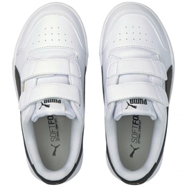 Puma Shuffle V Ps Jr 375689 02 blanco negro 1