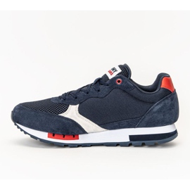 Zapatos Tommy Hilfiger Jeans Retro Runner Mix M EM0EM00699-C87 blanco azul marino 1 Zapatos Tommy Hilfiger Jeans Retro Runner Mix M EM0EM00699-C87 blanco azul marino 1