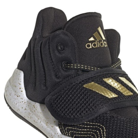 Zapatos adidas Deep Threat Primeblue C Jr GZ0111 blanco negro 3