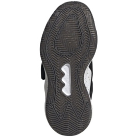 Zapatos adidas Deep Threat Primeblue C Jr GZ0111 blanco negro 4