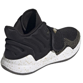 Zapatos adidas Deep Threat Primeblue C Jr GZ0111 blanco negro 5