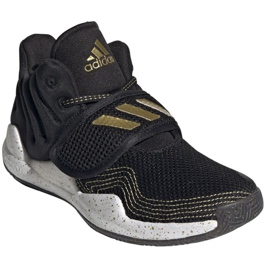Zapatos adidas Deep Threat Primeblue C Jr GZ0111 blanco negro 7