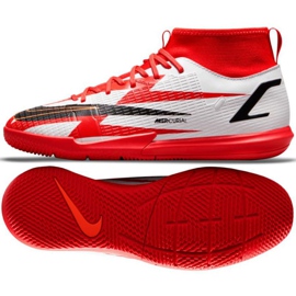 Zapatos de fútbol Nike Mercurial Superfly 8 Academy CR7 Ic Jr DB2676 600 multicolor blanco 1
