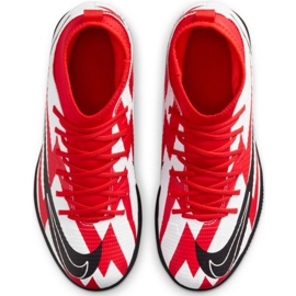 Zapatos de fútbol Nike Mercurial Superfly 8 Club CR7 Ic Jr DB0930 600 multicolor blanco 3