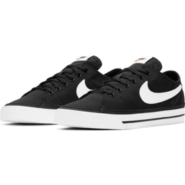 Nike Court Legacy Canvas M CW6539 002 negro 1 Nike Court Legacy Canvas M CW6539 002 negro 1