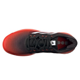 Zapatillas Adidas Crazyflight M FZ4674 multicolor naranjas y tintos 3