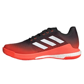 Zapatillas Adidas Crazyflight M FZ4674 multicolor naranjas y tintos 5