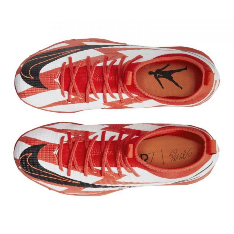 Calzado de fútbol Nike Mercurial Superfly 8 Academy CR7 Tf Jr DB2679 600 multicolor naranjas y rojos 1