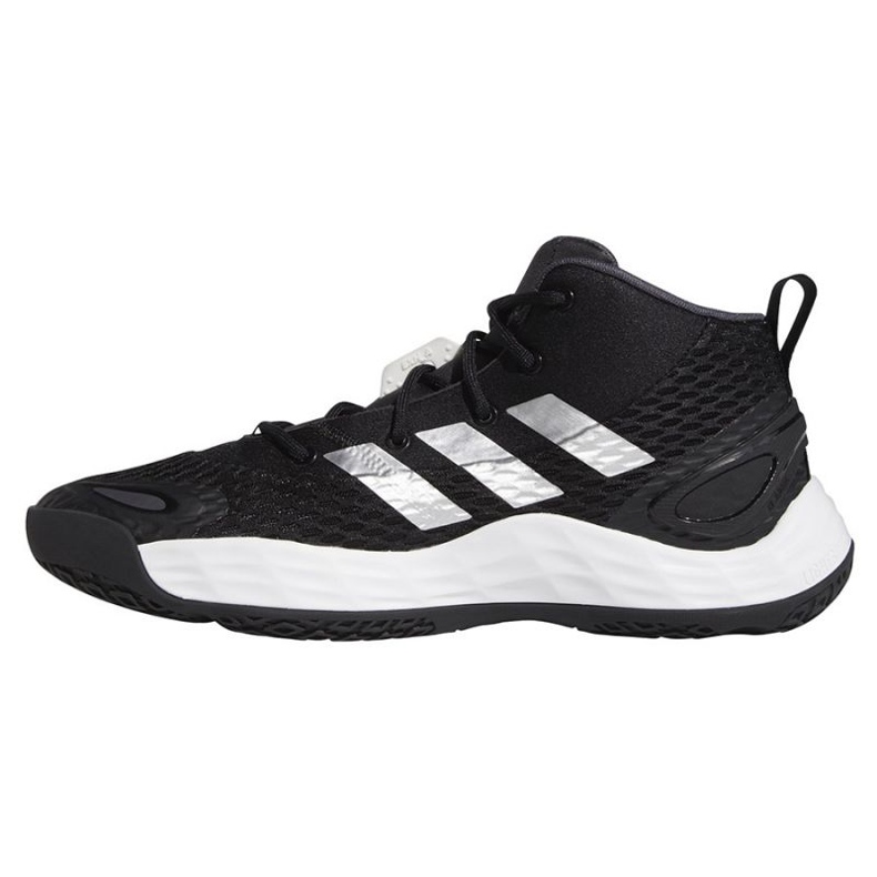 Zapatillas de baloncesto Adidas Exhibit A Mid M H67747 negro negro 1