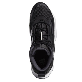 Zapatillas de baloncesto Adidas Exhibit A Mid M H67747 negro negro 2