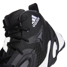 Zapatillas de baloncesto Adidas Exhibit A Mid M H67747 negro negro 4