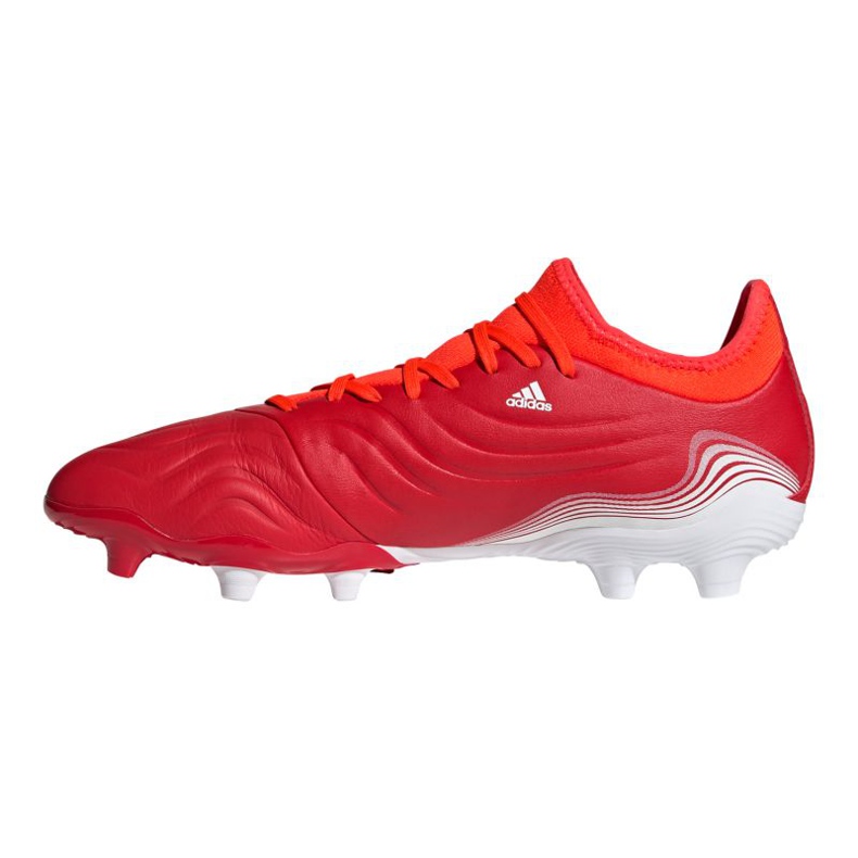 Botas de fútbol adidas Copa Sense.3 Fg M FY6196 multicolor naranjas y tintos 1