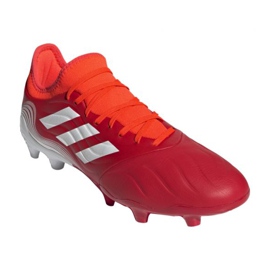 Botas de fútbol adidas Copa Sense.3 Fg M FY6196 multicolor naranjas y tintos 6