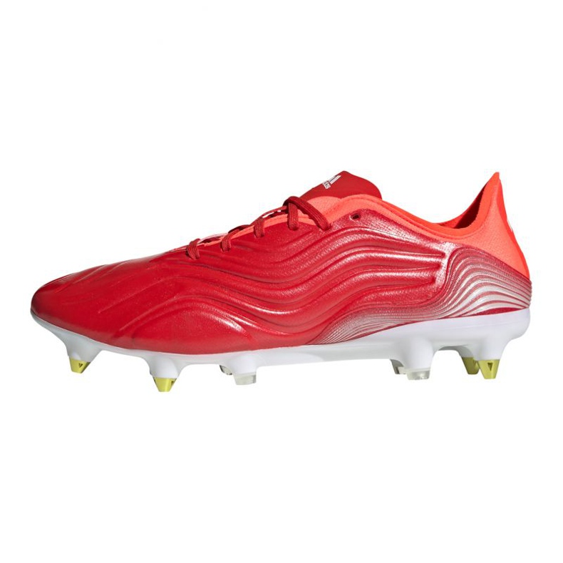 Botas de fútbol adidas Copa Sense.1 Sg M FY6201 rojo naranjas y rojos 1