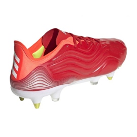 Botas de fútbol adidas Copa Sense.1 Sg M FY6201 rojo naranjas y tintos 2