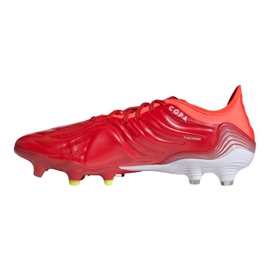 Botas de fútbol adidas Copa Sense.1 Fg M FY6209 rojo naranjas y tintos 1