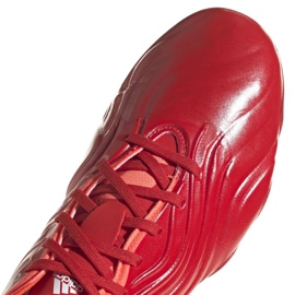 Botas de fútbol adidas Copa Sense.1 Fg M FY6209 rojo naranjas y tintos 3