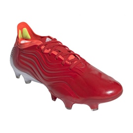 Botas de fútbol adidas Copa Sense.1 Fg M FY6209 rojo naranjas y tintos 5