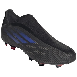 Botas de fútbol adidas X Speedflow.3 Ll Fg M FY3273 negro negro 3