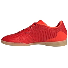 Botas de fútbol Adidas Copa Sense.3 In Sala Jr FY6157 rojo naranjas y tintos 1