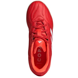 Botas de fútbol Adidas Copa Sense.3 In Sala Jr FY6157 rojo naranjas y tintos 2