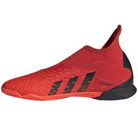 Botas de fútbol adidas Predator Freak.3 Ll In Jr FY7870 multicolor naranjas y rojos 1