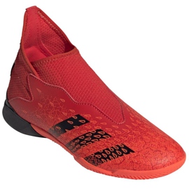 Botas de fútbol adidas Predator Freak.3 Ll In Jr FY7870 multicolor naranjas y tintos 3