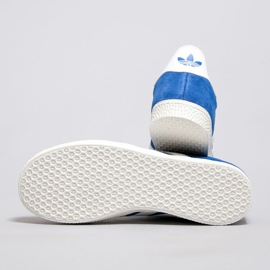 Zapatillas Adidas Gazelle J Jr BB2501 blanco azul 1