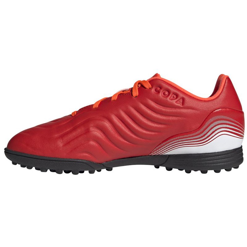 Botas de fútbol adidas Copa Sense.3 Tf Jr FY6164 multicolor naranjas y rojos 1