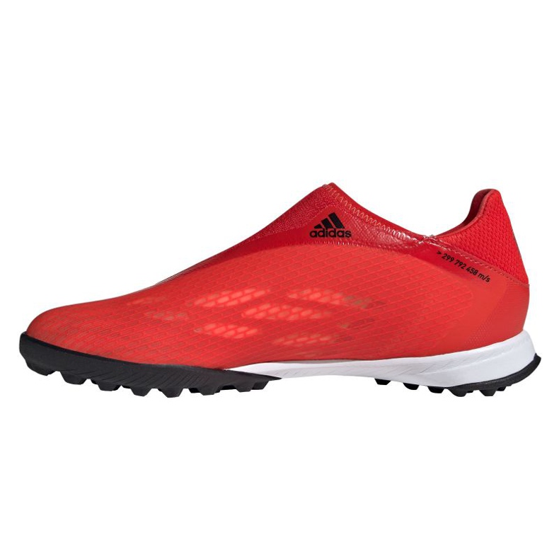 Botas de fútbol adidas X Speedflow.3 Ll Tf M FY3266 multicolor naranjas y rojos 1