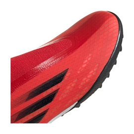 Botas de fútbol adidas X Speedflow.3 Ll Tf M FY3266 multicolor naranjas y tintos 3