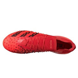 Botas de fútbol Adidas Predator Freak.1 Low Ag M GZ2809 rojo naranjas y tintos 4