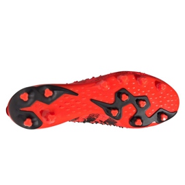 Botas de fútbol Adidas Predator Freak.1 Low Ag M GZ2809 rojo naranjas y tintos 5
