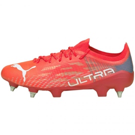 Botas de fútbol Puma Ultra 1.3 MxSG M 106513 01 rojo naranjas y rojos 1