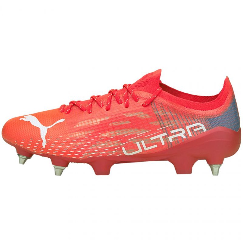 Botas de fútbol Puma Ultra 1.3 MxSG M 106513 01 rojo naranjas y rojos 1