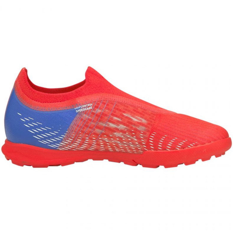 Botas de fútbol Puma Ultra 3.3 Tt Jr 106531 01 rojo naranjas y rojos 1