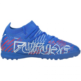 Botas de fútbol Puma Future Z 3.2 Tt Jr 106503 01 azul azul 1