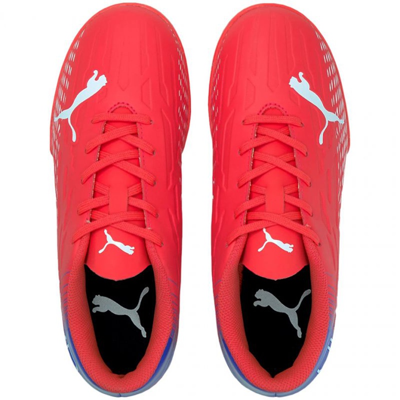 Botas de fútbol Puma Ultra 4.3 Tt Jr 106541 01 rojo naranjas y tintos 1