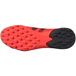 Botas de fútbol adidas Predator Freak.3 L Tf M FY6291 multicolor naranjas y tintos 3