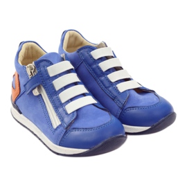 Chanclas Bartuś 181 azules naranja blanco 4