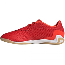 Botas de fútbol Adidas Copa Sense.3 In Sala M FY6192 rojo naranjas y tintos 1