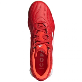 Botas de fútbol Adidas Copa Sense.3 In Sala M FY6192 rojo naranjas y tintos 4