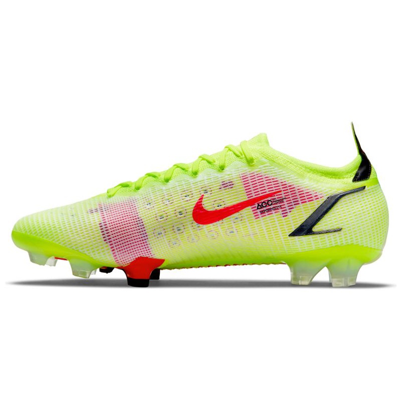 Zapatos de fútbol Nike Vapor 14 Elite Fg M CQ7635-760 verde verde 1