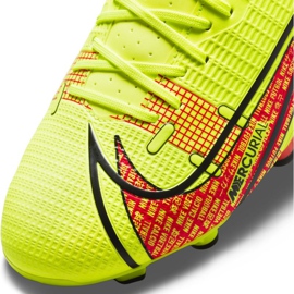 Zapatos de fútbol Nike Mercurial Vapor 14 Academy FG / MG M CU5691-760 multicolor amarillos 8