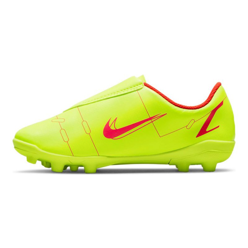 Zapatillas de fútbol Nike Mercurial Vapor 14 Club Mg Jr CV0833-760 verde verde 1