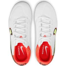 Zapatos de fútbol Nike Legend 9 Pro Fg Jr DA1335 176 blanco rojo blanco 2